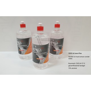 Desinfecterende alcohol gel 1000 ml | Alcohol Handgel 70% 1000 ml